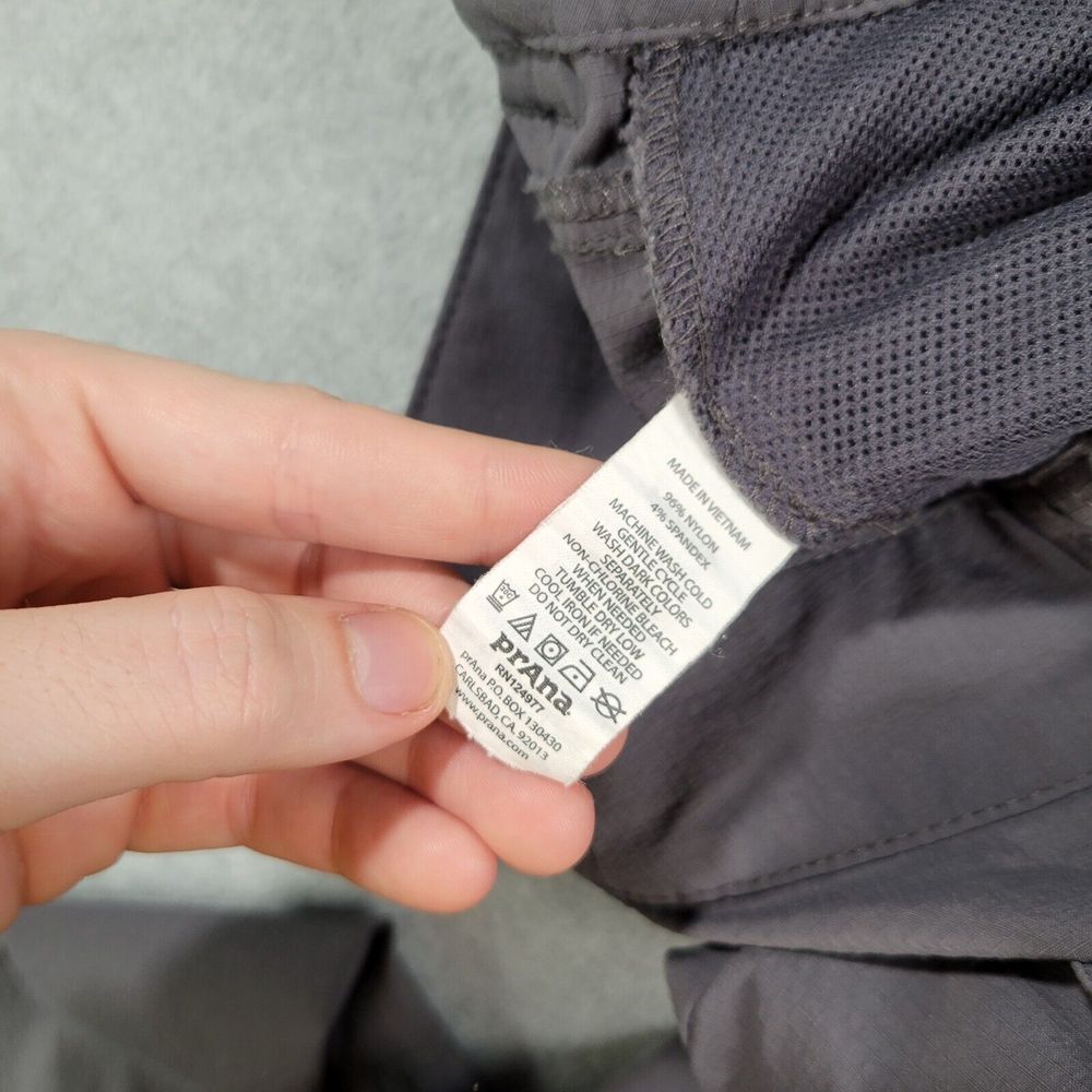 Prana Gray convertible hiking pants - Picture 7 of 11